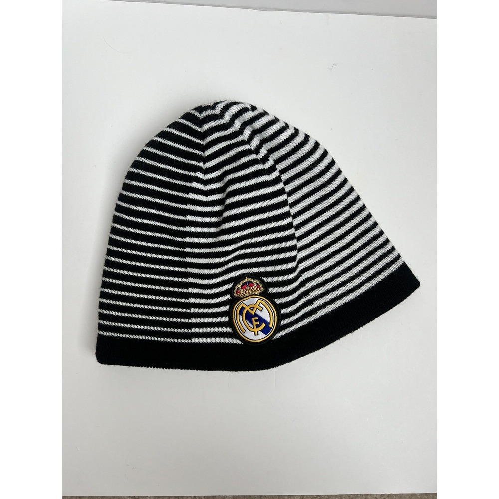 Real Madrid Official Champions League Reversible Soccer Winter Beanie Hat